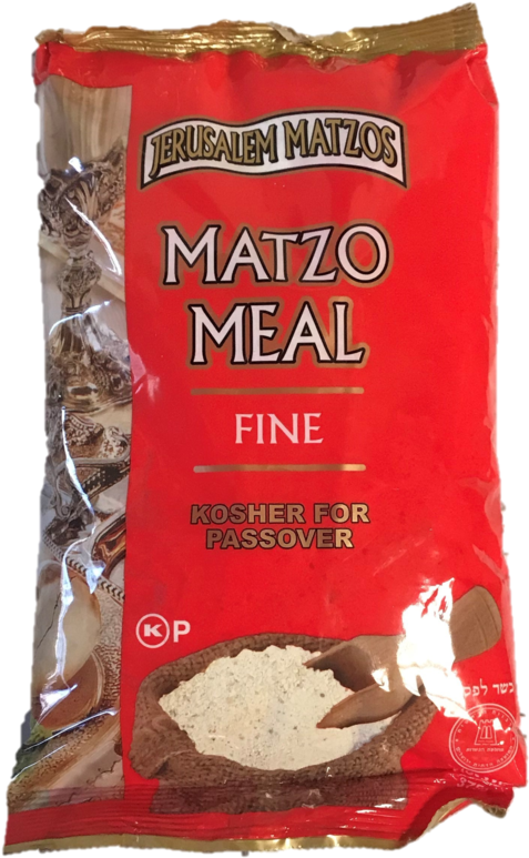 Jerusalem Matza Meal Fine 375gr - Matzo (1024x1090), Png Download