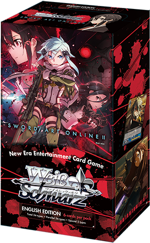 ヴァイス シュヴァルツ Sao パック (400x505), Png Download