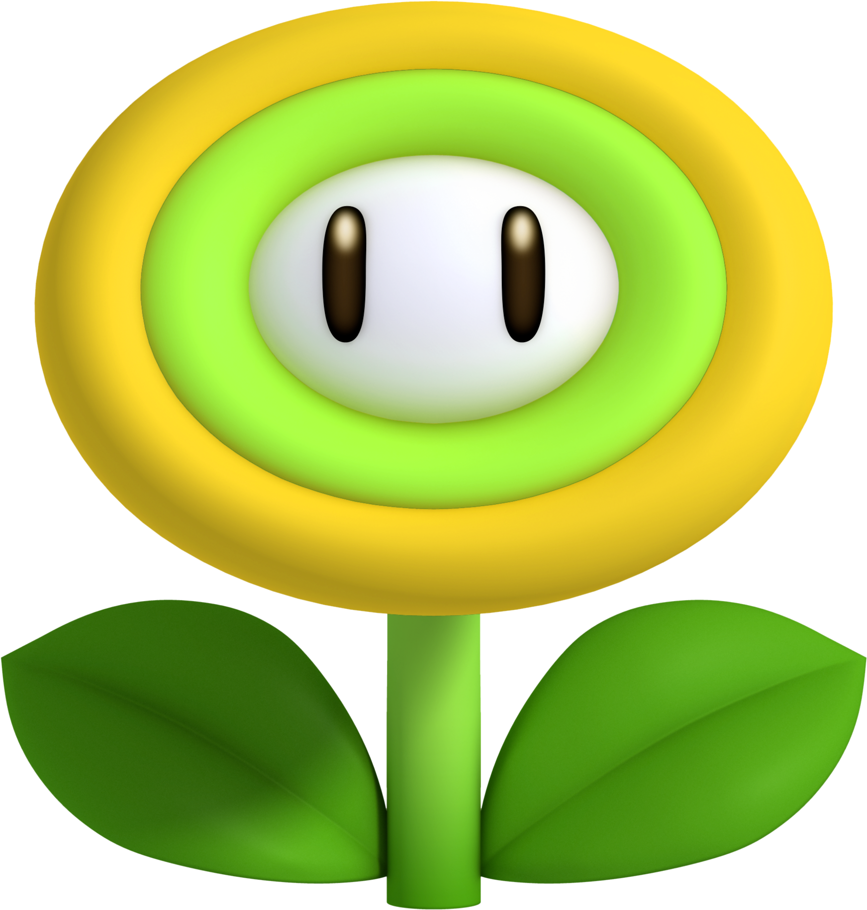 Thunderflower2 - Mario Flower (2000x2000), Png Download