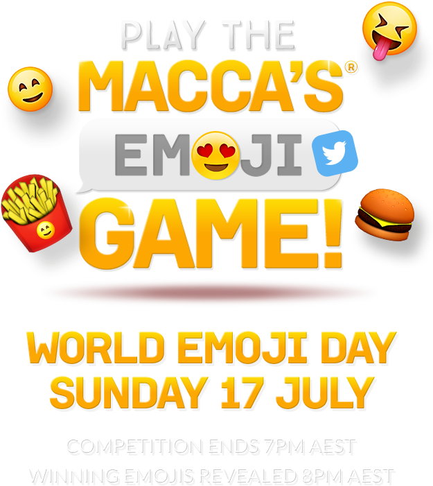 Maccas Emoji Maccas Emoji - Mcdonald's (640x790), Png Download