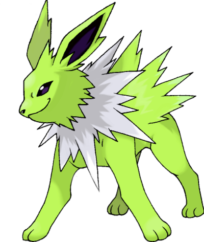Vs Battles Wiki - Pokemon Png Jolteon (400x473), Png Download