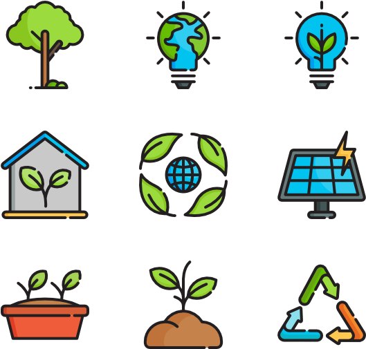 Environment Vector Sustainability - Sustainability Vector Png (600x564), Png Download