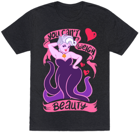 You Can't Weigh Beauty - Ursula (484x484), Png Download