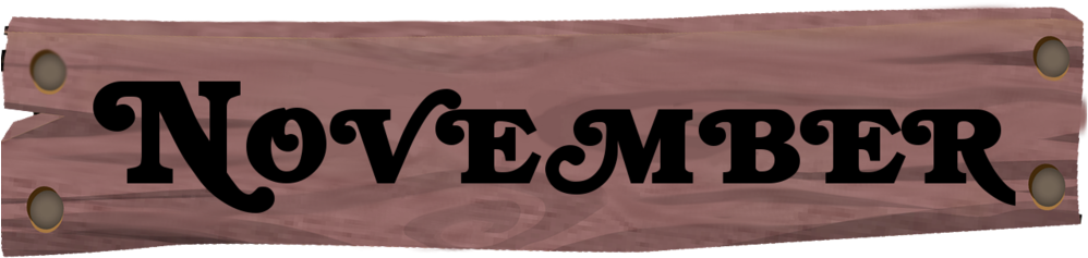 November - November 2 (1000x500), Png Download