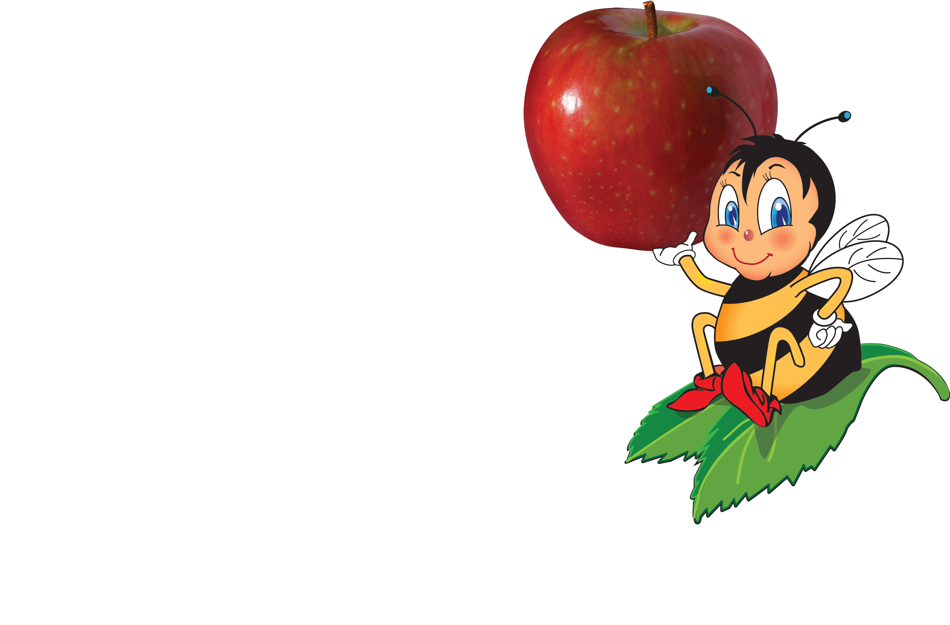 Logo Dark Logoo Light Logo - Sugar Bee Apples (3650x2440), Png Download