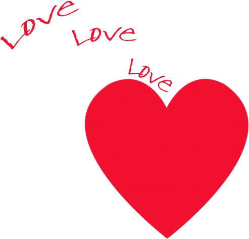 Heart,love,red,heart - Ảnh Trái Tim Png (500x500), Png Download