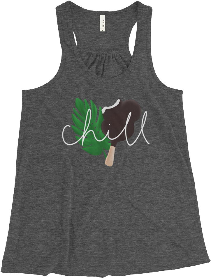 Women's Flowy Tank - Bella + Canvas Ladies' B8800 Flowy Racerback Tank (1000x1000), Png Download