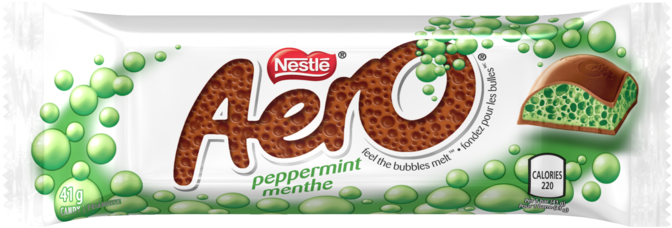Alt Text Placeholder - Aero Bubbly Orange Giant Bar 100g (675x675), Png Download