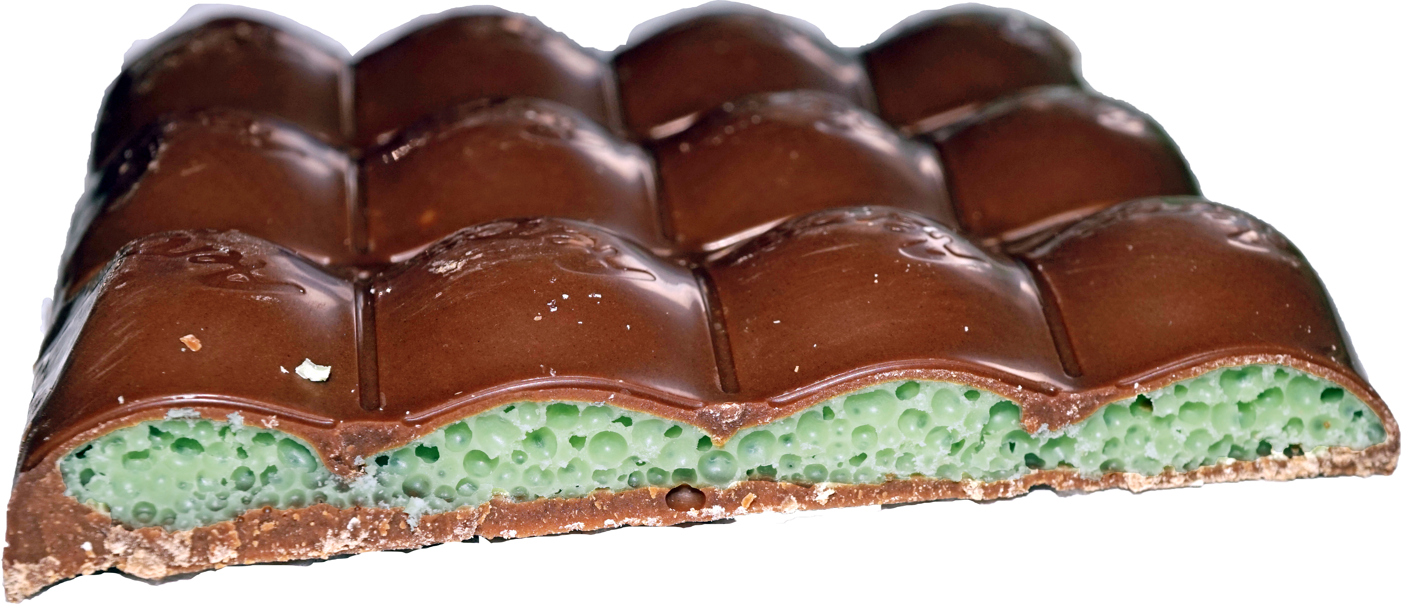 Aero Peppermint Bubble Bar - 2018 (4495x1939), Png Download