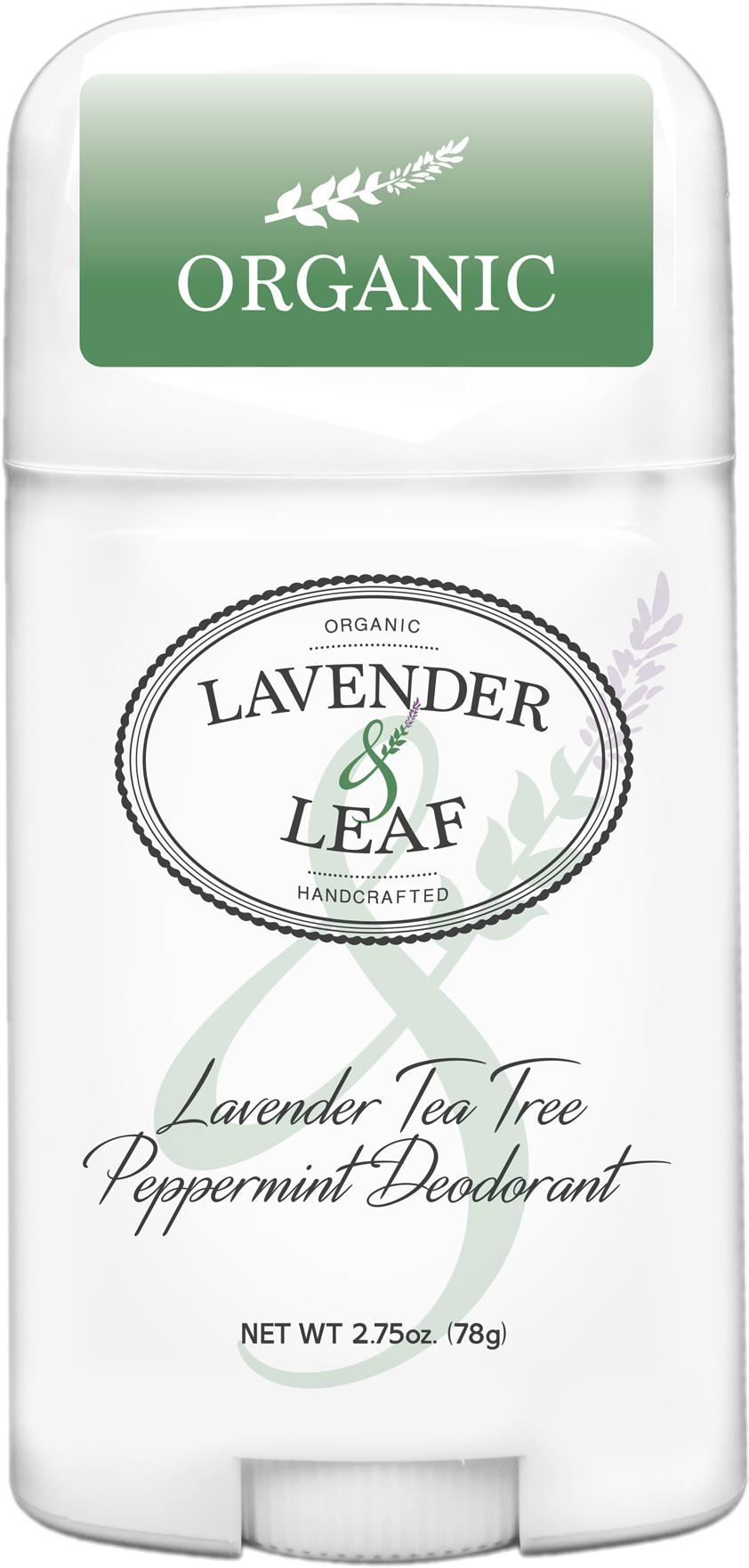 Lavender Tea Tree Peppermint Organic Deodorant - Lavender (3000x2002), Png Download