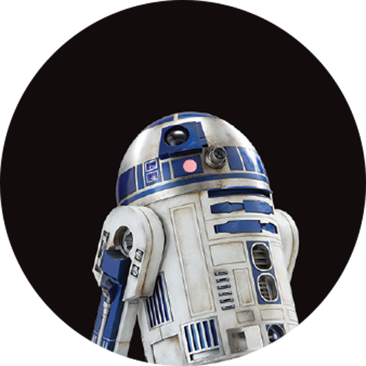 Star Wars: The Last Jedi - R2-d2 Droid Canvas, (60 (530x530), Png Download