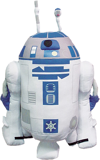 Star Wars - R2-d2 Collector Plush (320x514), Png Download