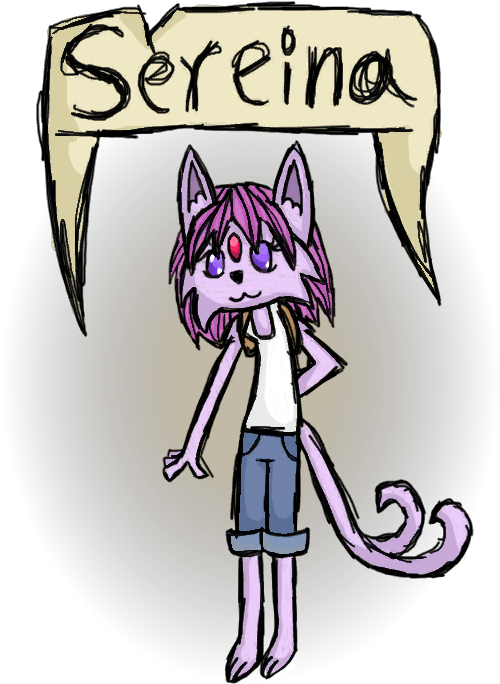 Sereina - Cartoon (571x709), Png Download