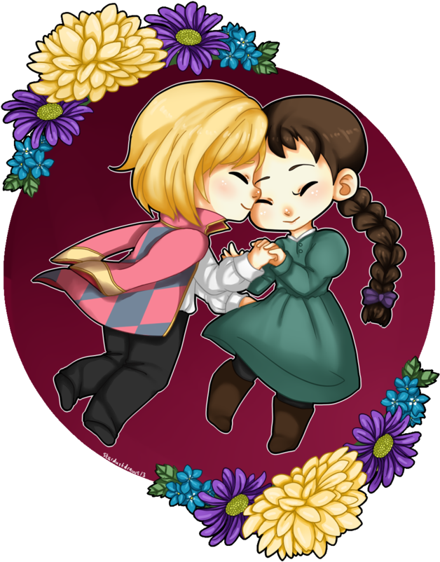 Studio Ghibli Images Howl And Sophie Hd Wallpaper And - Howl's Moving Castle (900x900), Png Download