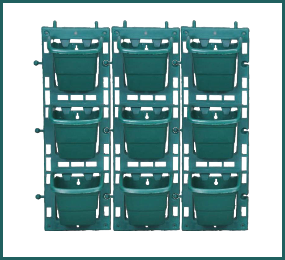 Pp Pot Green Wall - Green Wall (924x843), Png Download