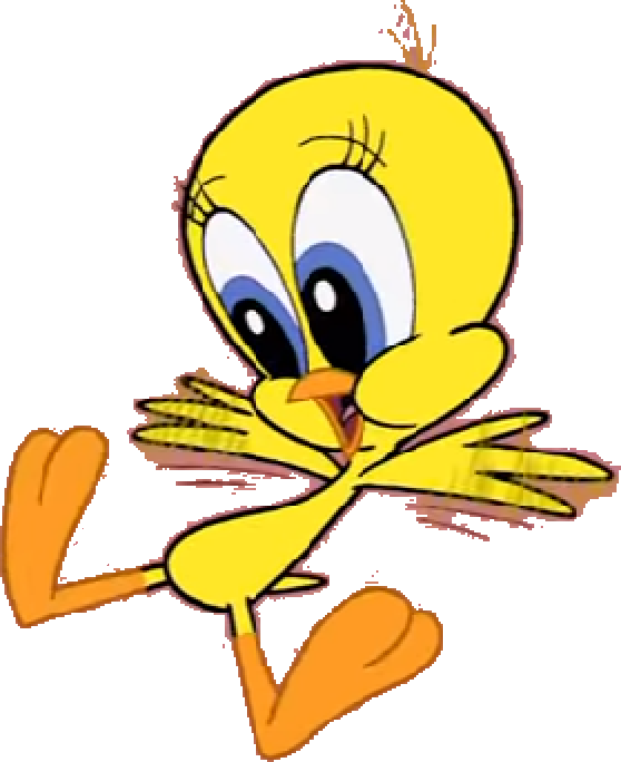 Tweetie Pie Bird New Looney Tunes By Ginohernandezjr-dc6mulj - New Looney Tunes Tweety (558x684), Png Download