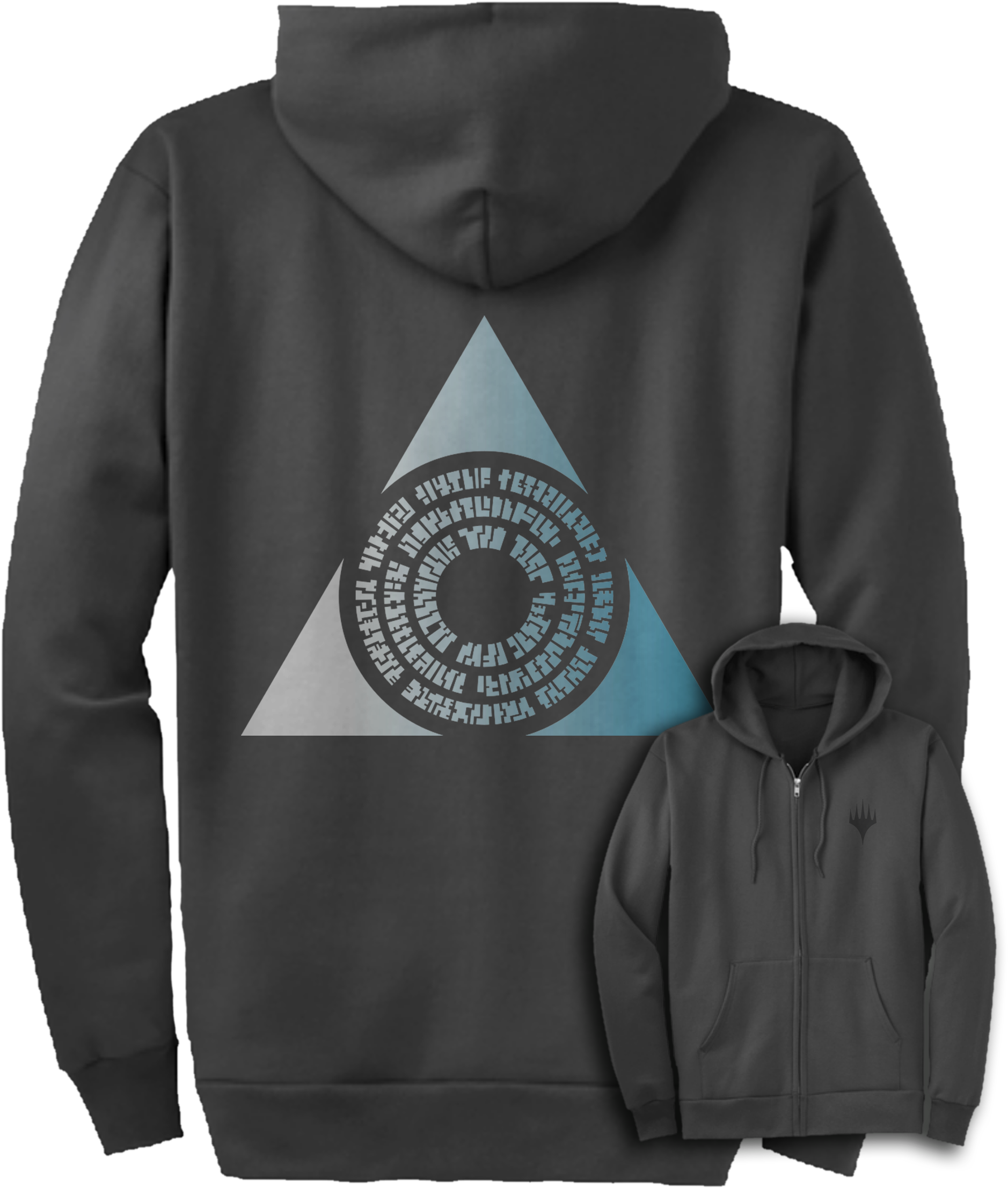 Guild Symbol Azorius Hoodie (2000x2420), Png Download