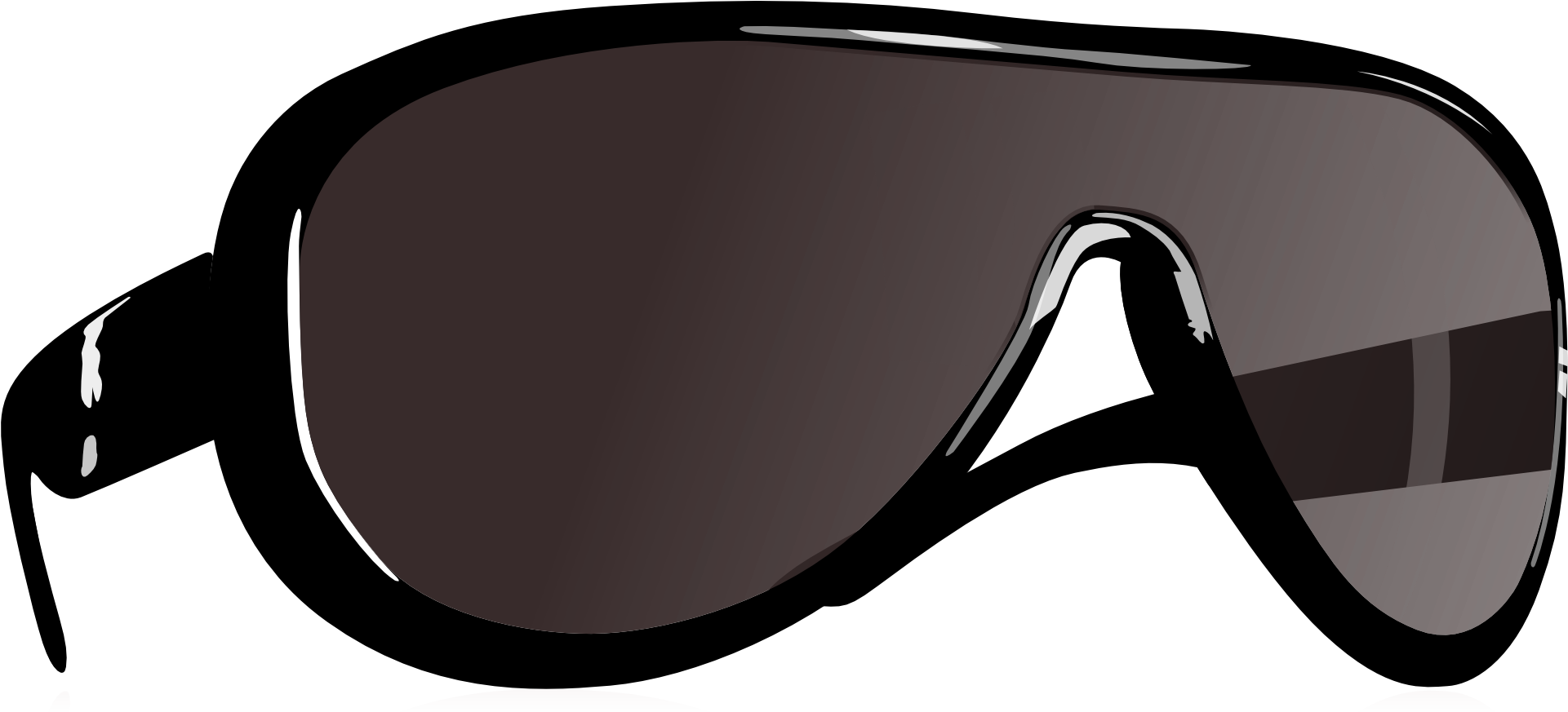 Art Transprent Png Rayban - Sunglasses Clip Art (1920x1560), Png Download