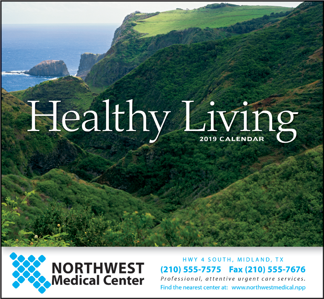 Picture Of Healthy Living Wall Calendar - Health (1200x1200), Png Download