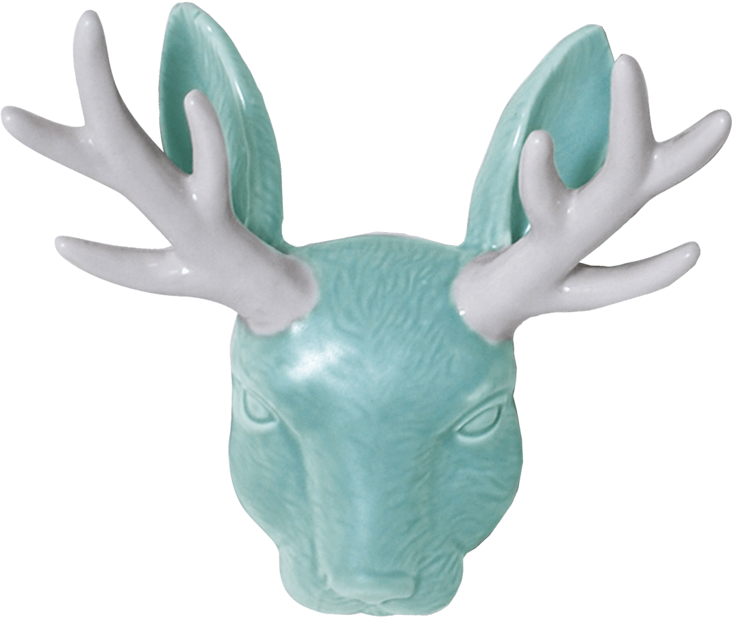 Animal Head Wall Hook Design By Imm Living (1200x1200), Png Download