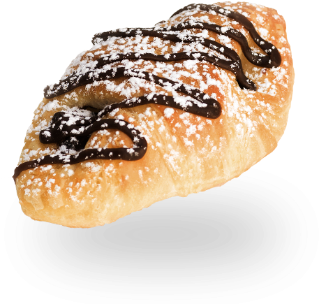 Our - Chocolate Croissant Png (650x458), Png Download