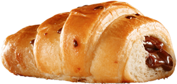 Croissant De Chocolate Png (450x350), Png Download