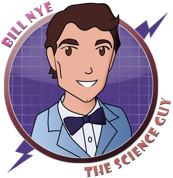 Bill Nye Clipart (894x894), Png Download