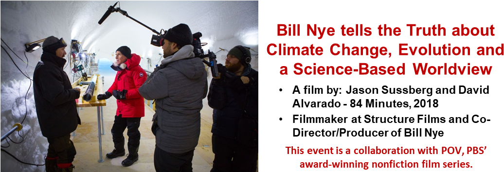 Bill Nye The Science Guy - The Bill Nye Film (1067x364), Png Download