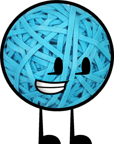 Rubber Band Ball - Rubber Band Ball Clipart (373x471), Png Download