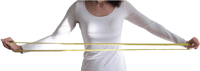 A Very Versatile Stretch Band Product, Great For Ballet - Rubber Stretch (700x232), Png Download