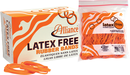 Latex Free Rubber Bands For Magic Tricks - Non Latex Orange Rubber Bands, Size 64, 3-1/2 X 1/4, (432x317), Png Download