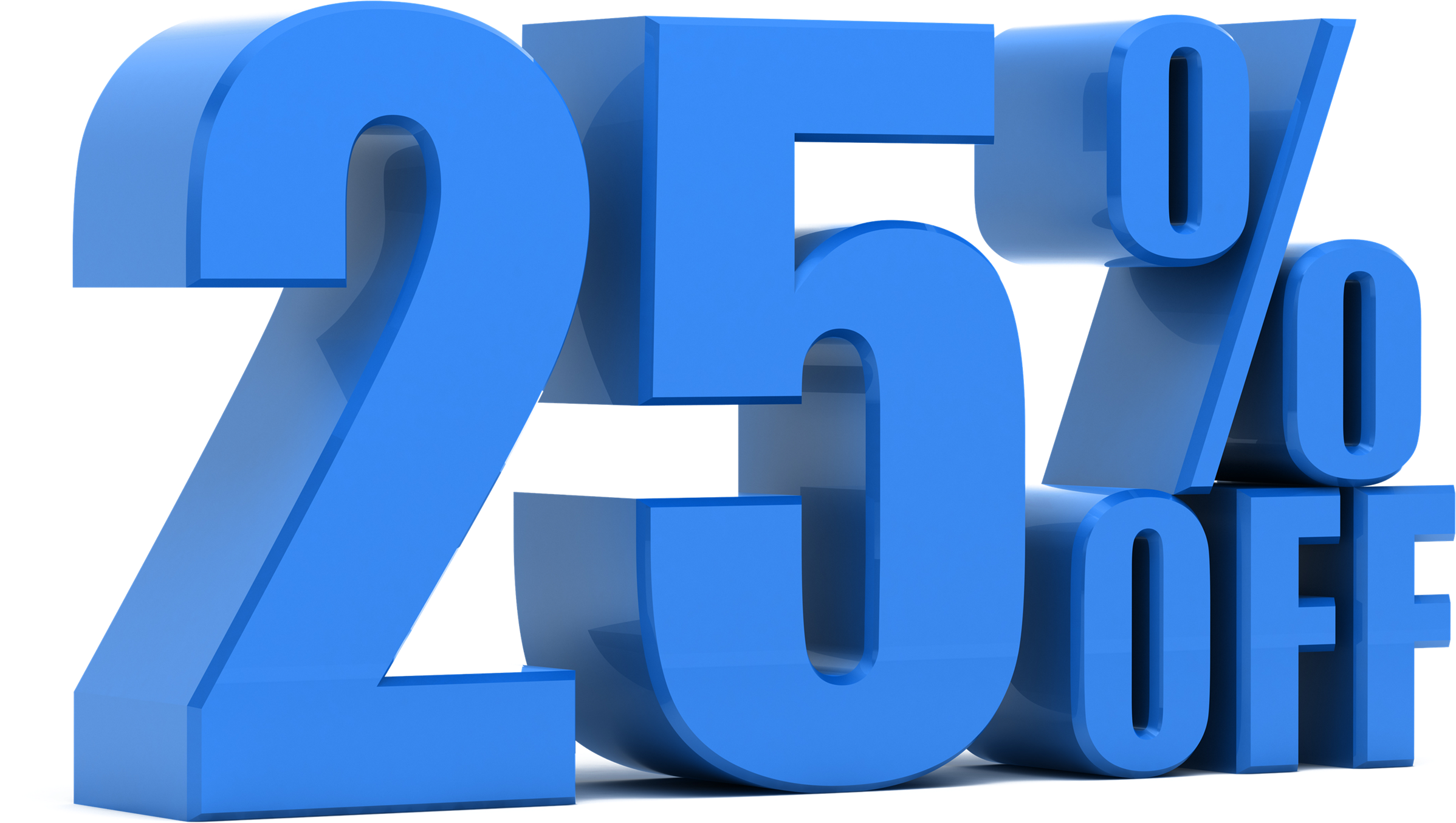 25 Off Free Picture Png - 25% Off (2763x1841), Png Download