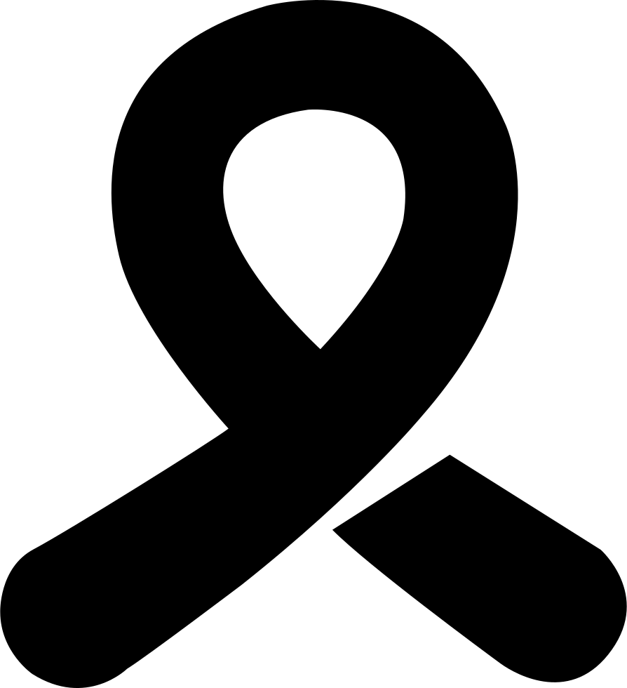 Symbolic Cancer Ribbon - Que Es Imagen Simbolica (894x980), Png Download