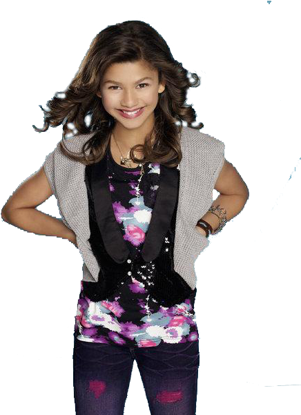Zendaya Coleman Png File - Zendaya Shake It Up (450x600), Png Download