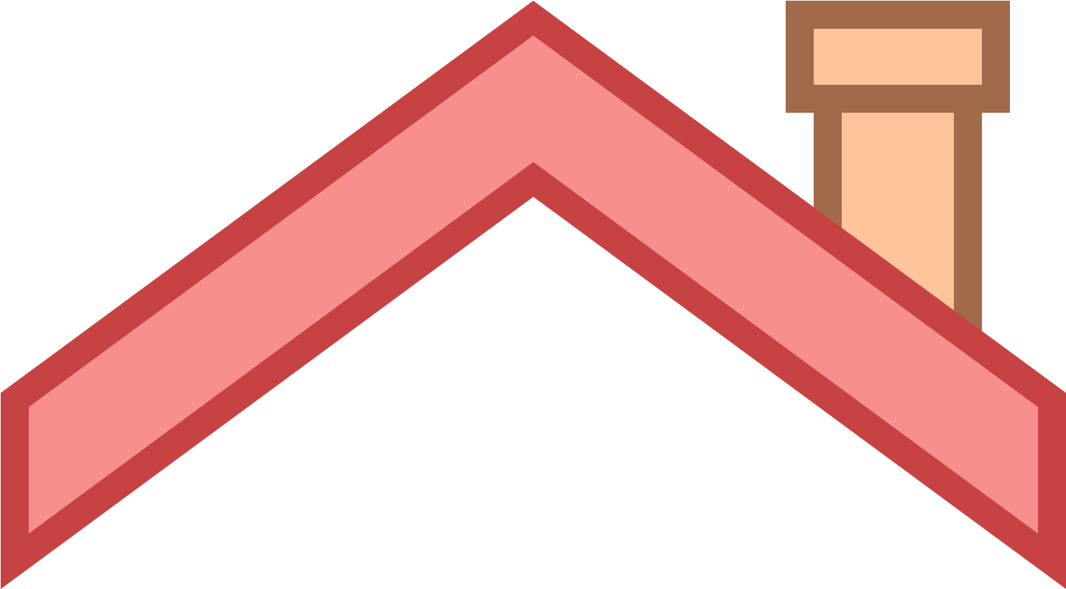 Roof Icon Amp Building Classic House Roof Icon Sc 1 - Roof Pink Clip Art (1600x1600), Png Download