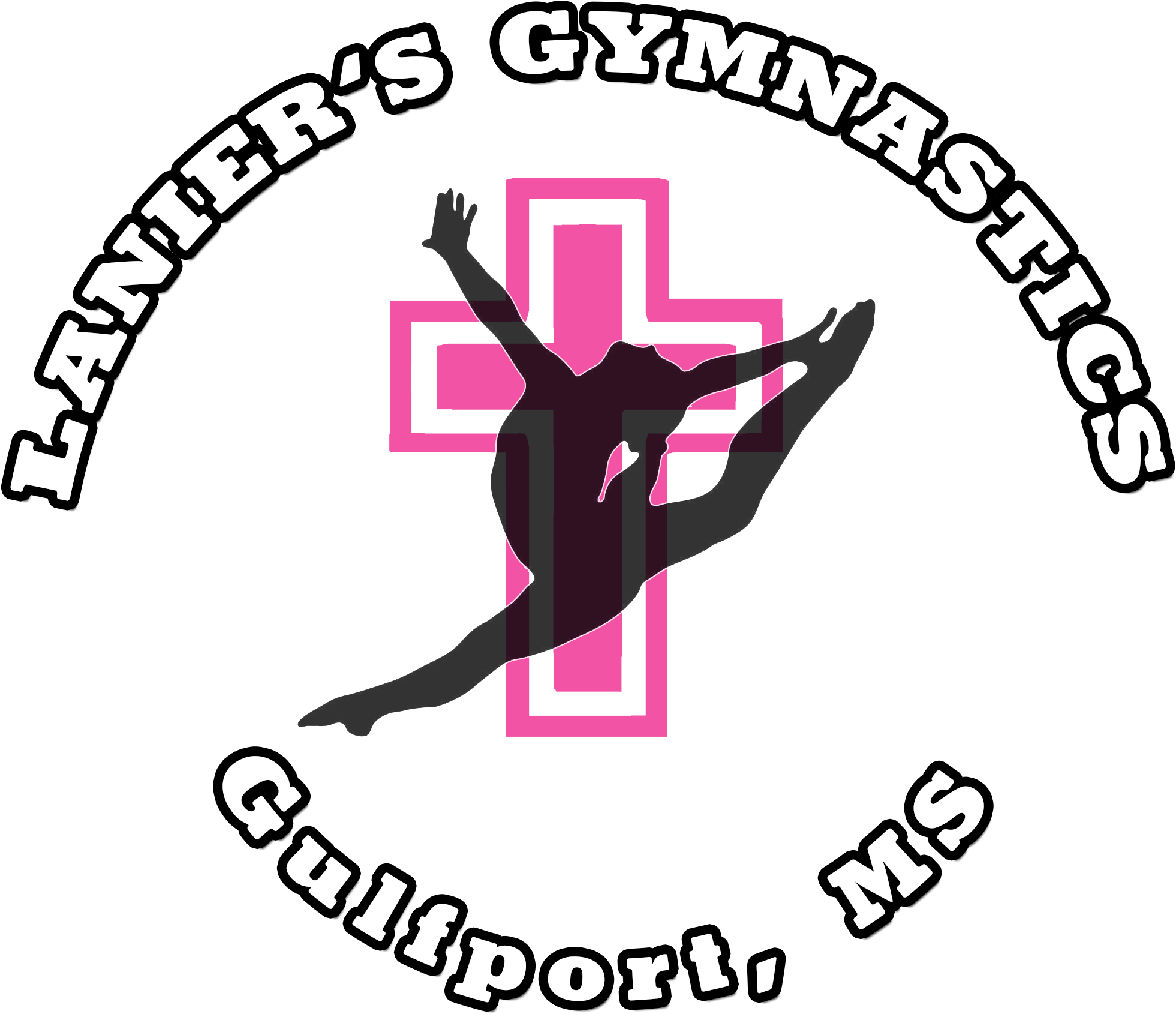 Lanier's Gymnastics - Gymnast Silhouette (2000x2000), Png Download