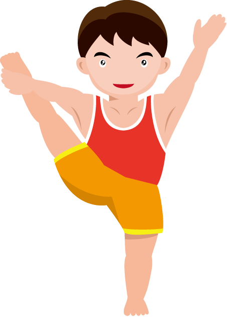 Sport Gymnastics Tumbling Clipart Cliparts And Others - Gymnastic Png Clipart (453x631), Png Download