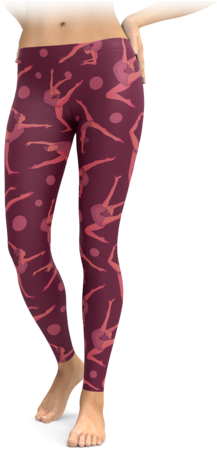 Gymnast Leggings - Horse Riding - Barn Hair Don't Care (397x480), Png Download