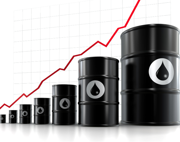 Fossil Fuel Prices - Crude Oil (700x553), Png Download