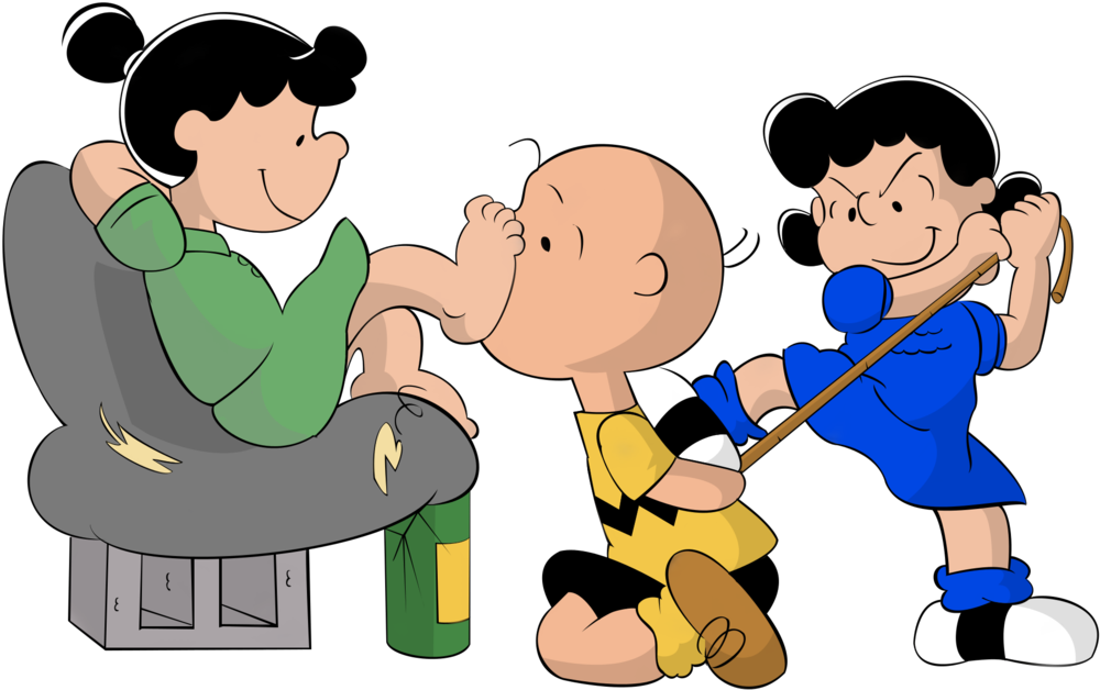 Request Violet And Lucy Vs Charlie Brown By Waffengrunt-d7zbpua - Lucy Van Pelt (1024x1024), Png Download