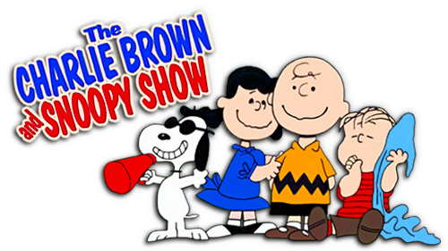 The Charlie Brown And Snoopy Show Tv Show Image With - Charlie Brown And Snoopy Show Logo (500x281), Png Download