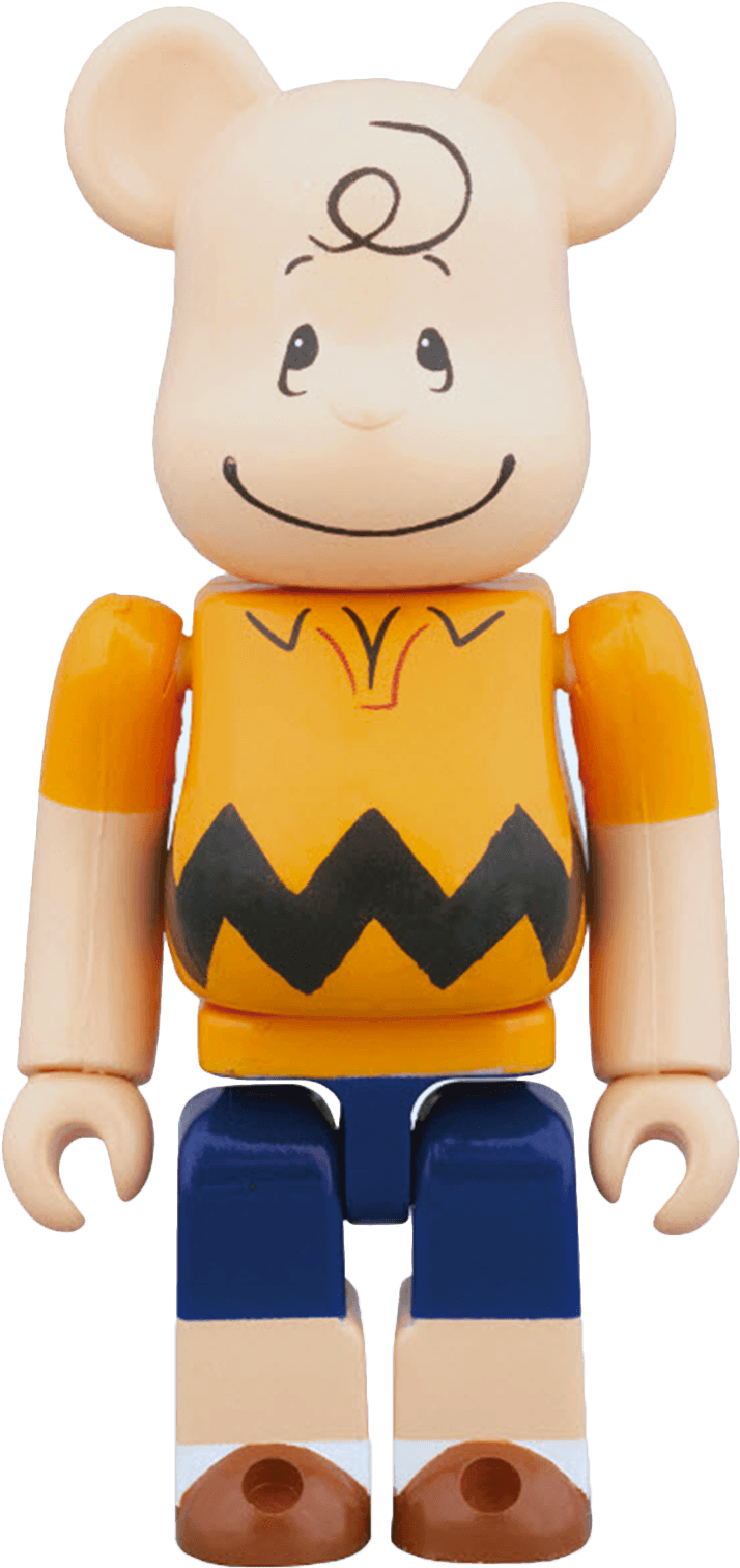 Be@rbrick Charlie Brown 400% - Bearbrick Charlie Brown 100% (2000x2000), Png Download
