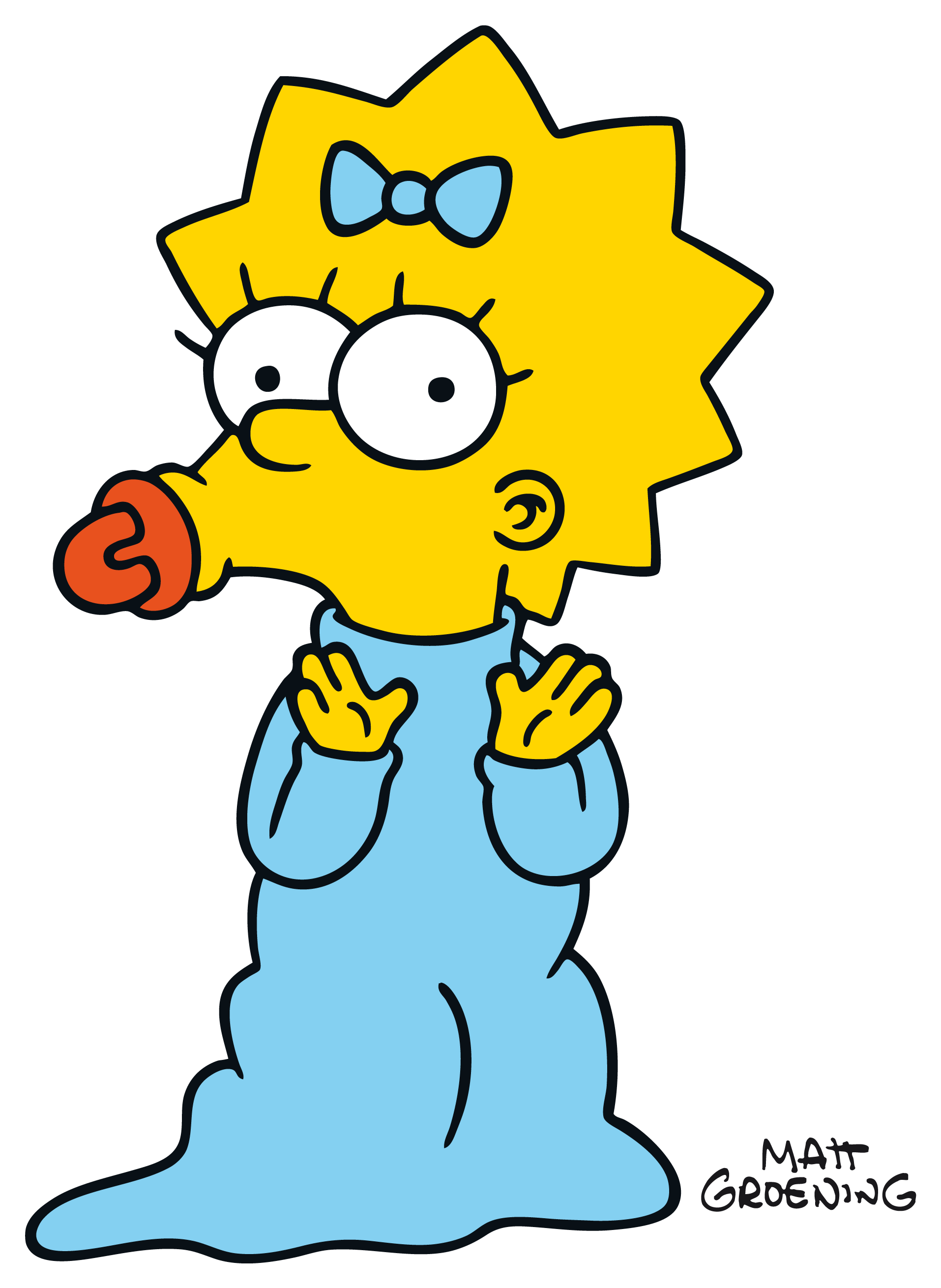 Maggie Simpson Png (2480x3508), Png Download