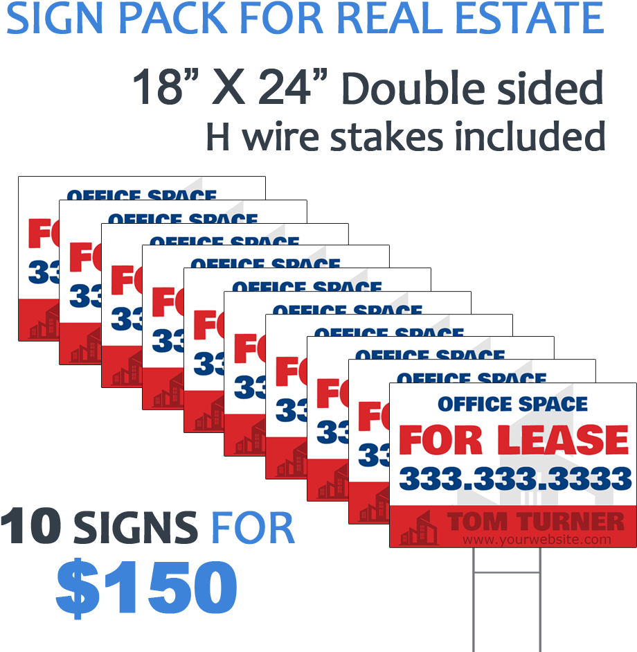 Board Signs - Blank Yard Sign (1000x1000), Png Download