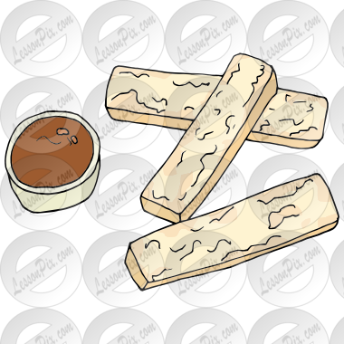 French Toast Sticks Picture For Classroom / Therapy (380x380), Png Download