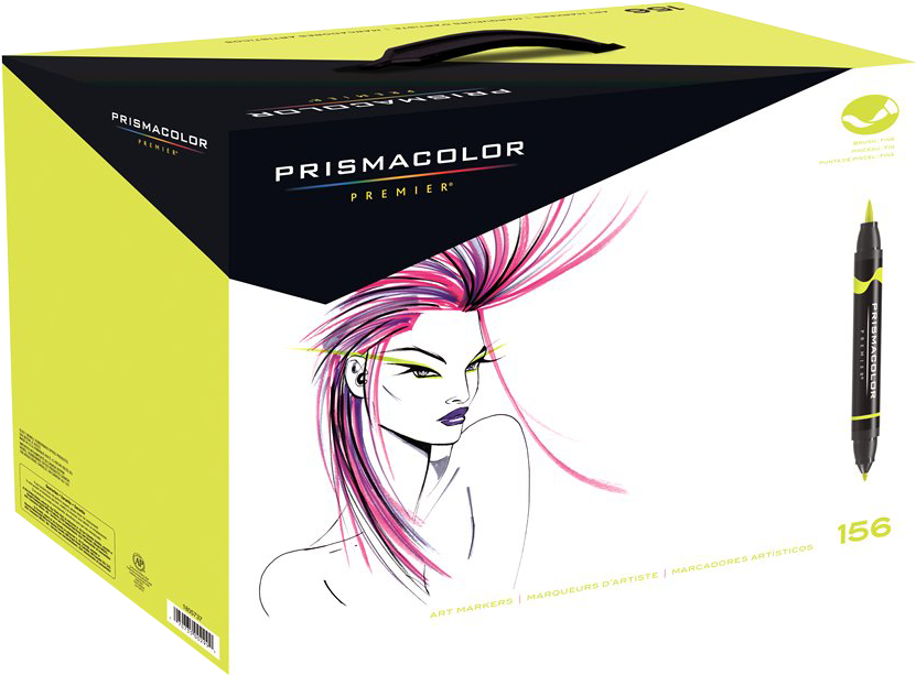 Prismacolor Premier Brush Marker Set Of - Prismacolor Premier Markers 200 (900x700), Png Download