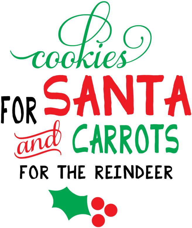 Picture - Cookies For Santa Plate Svg (800x800), Png Download