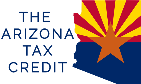 Tax Credit Banner - Arizona Flag Inside State (600x360), Png Download