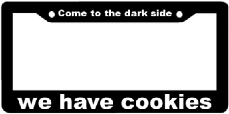 Funny Licence Plate Frames (800x800), Png Download