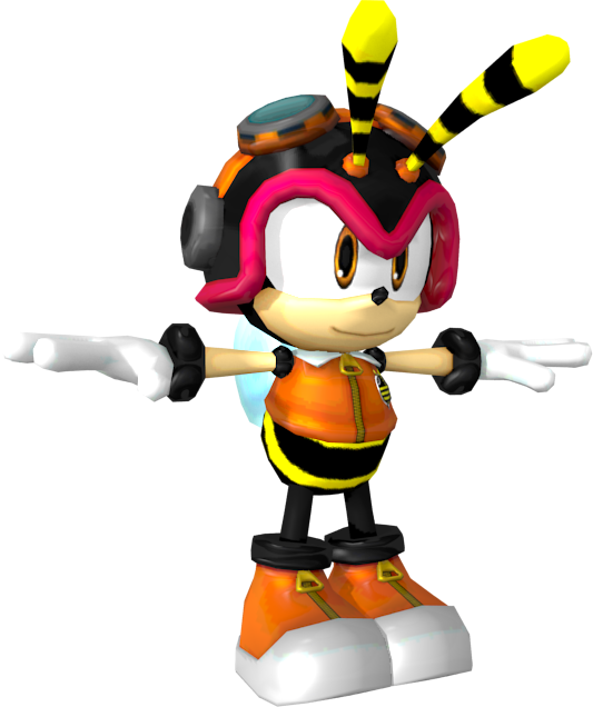 Charmy Runners - Cartoon (533x636), Png Download